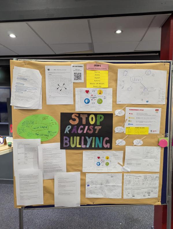Group Display Board at Exhibition